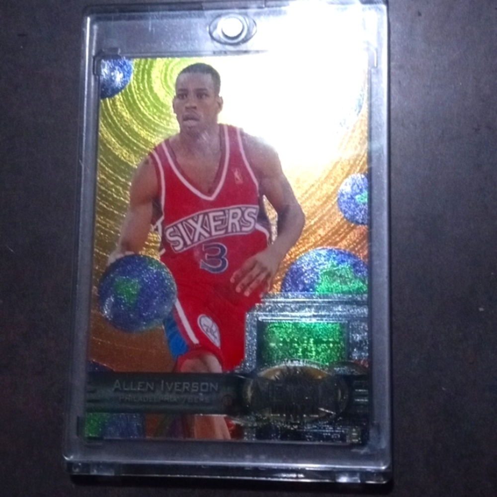 Allen Iverson 97-98 metal universe card